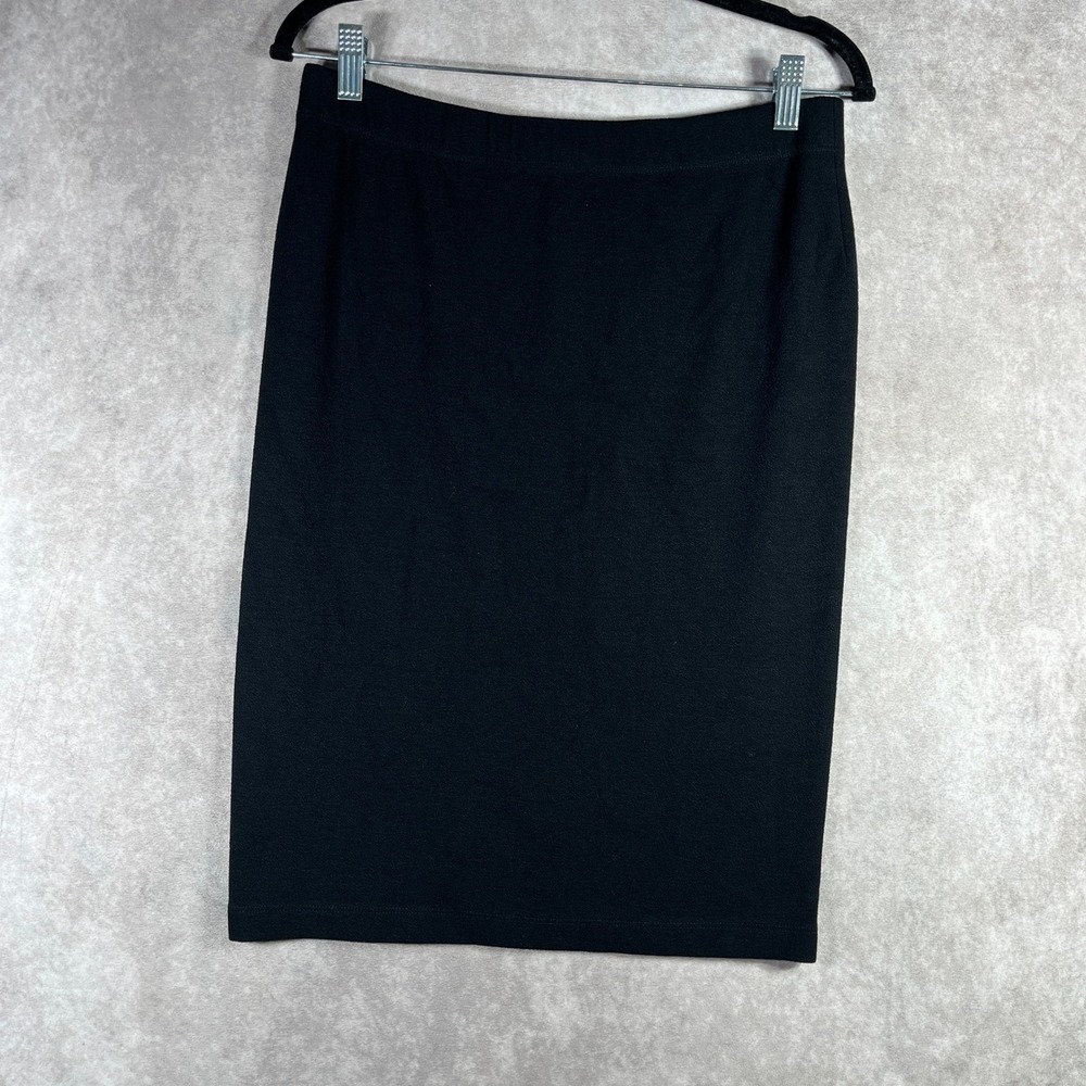 Vince Pencil Skirt Women Medium Black Pull On Career Wear Business Casual Office